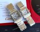 AAA Replica Cartier Tank Normale Gold White Dial Couple Watches (4)_th.jpg